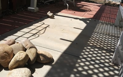 Photo of Ashley H.'s yard after getting landscaping in Boulevard, CA