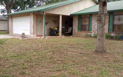 Photo of Ann N.'s yard after getting landscaping in Peggy, TX