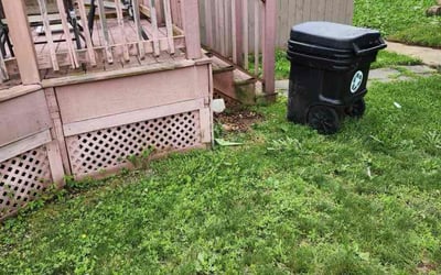 Photo of Aaron D.'s yard after getting landscaping in Wilmington, DE