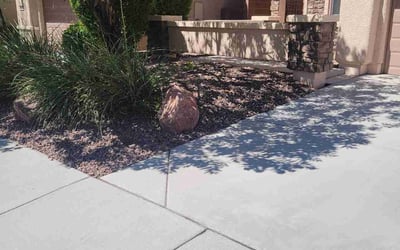 Photo of Christopher H.'s yard after getting landscaping in Las Vegas, NV
