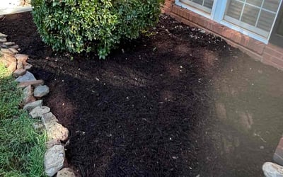 Photo of Emmett W.'s yard after getting landscaping in Hamilton, VA