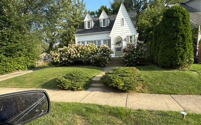 Photo of Emily L.'s yard after getting lawn care in Pontiac, MI