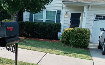 Photo of Lisa R.'s yard after getting landscaping in Cleveland, NC