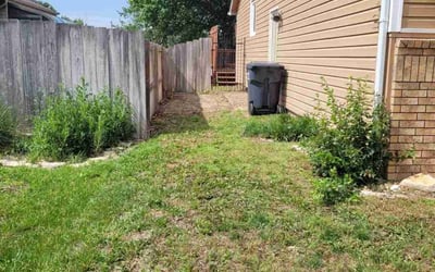 Photo of Cody O.'s yard after getting landscaping in Wichita, KS