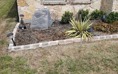 Photo of Jim B.'s yard after getting landscaping in Wilmer, TX