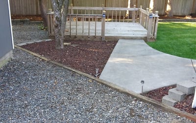 Photo of Michael D.'s yard after getting landscaping in Arlington, WA