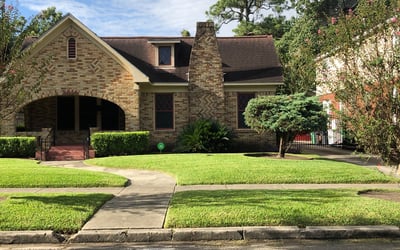 Photo of Alicia B.'s yard after getting landscaping in Pattison, TX