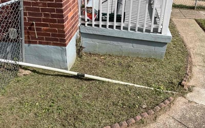 Photo of Michelle A.'s yard after getting landscaping in Finksburg, MD