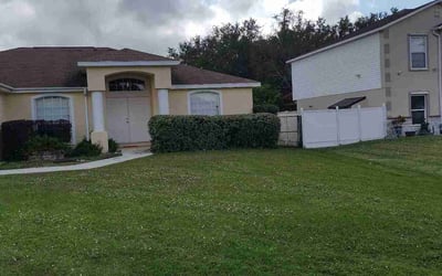 Photo of TIFFANY M.'s yard after getting landscaping in Indian Lake Estates, FL