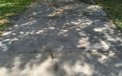 Photo of Jessica B.'s yard after getting landscaping in Oilville, VA
