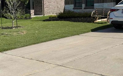 Photo of Stanley S.'s yard after getting landscaping in Dobbin, TX