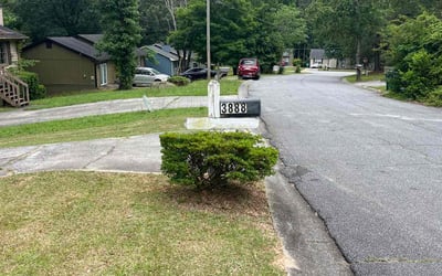 Photo of Lisa W.'s yard after getting landscaping in Rutledge, GA