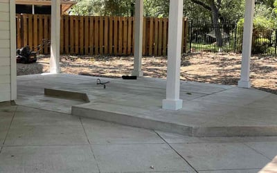 Photo of Carlos T.'s yard after getting landscaping in Cedar Creek, TX