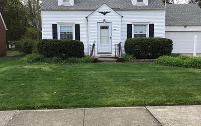 Photo of Florence T.'s yard after getting landscaping in Wellington, OH