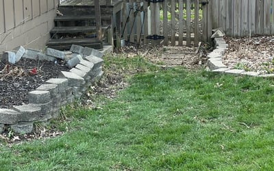 Photo of Brad H.'s yard after getting landscaping in Kearney, MO