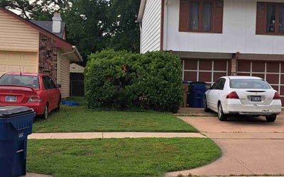 Photo of Cynthia S.'s yard after getting landscaping in Kingman, KS