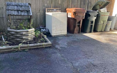 Photo of Michael C.'s yard after getting landscaping in West Chicago, IL
