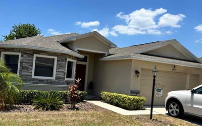 Photo of Joseph M.'s yard after getting landscaping in Lake Hamilton, FL