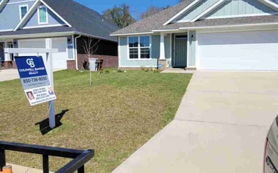 Photo of Justin S.'s yard after getting landscaping in Gonzalez, FL