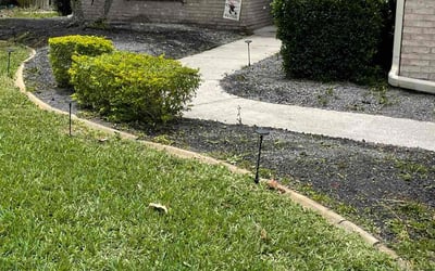 Photo of Kelly M.'s yard after getting landscaping in Saint Augustine, FL