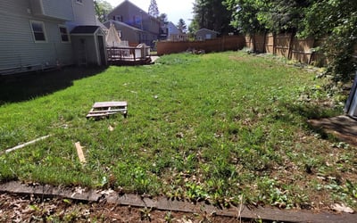 Photo of Rafael G.'s yard after getting landscaping in Weare, NH