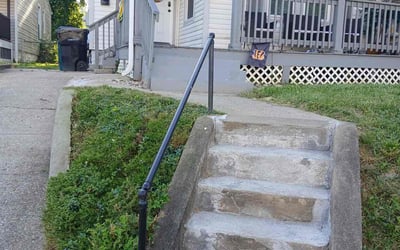 Photo of Sergio T.'s yard after getting landscaping in Ft Mitchell, KY