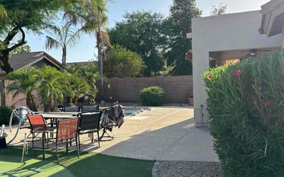Photo of Judy B.'s yard after getting landscaping in Chandler Heights, AZ
