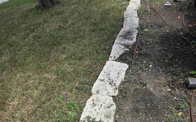 Photo of Matthew J.'s yard after getting landscaping in Argyle, TX