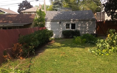 Photo of Ann L.'s yard after getting landscaping in Zimmerman, MN