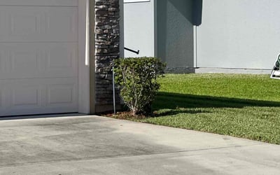 Photo of Josh D.'s yard after getting landscaping in Green Cove Springs, FL