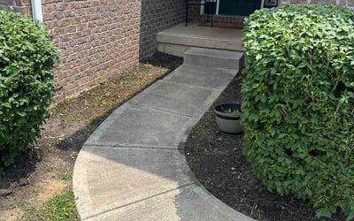 Photo of Matthew S.'s yard after getting landscaping in Noblesville, IN