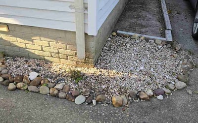 Photo of Stephanie V.'s yard after getting landscaping in Gates, NC