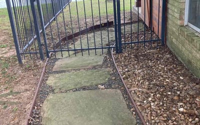 Photo of Debra P.'s yard after getting landscaping in Kendleton, TX