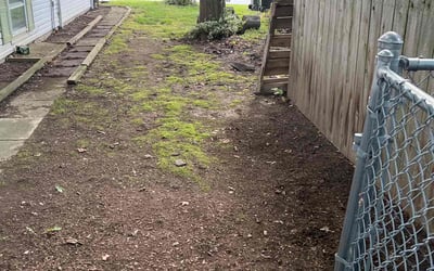 Photo of Kristen C.'s yard after getting landscaping in Seville, OH