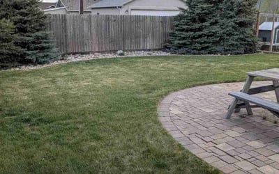 Photo of Michelle D.'s yard after getting landscaping in Monument, CO