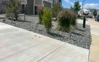 Photo of Traci D.'s yard after getting landscaping in Buffalo Creek, CO