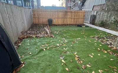 Photo of Christopher P.'s yard after getting landscaping in Mc Cordsville, IN