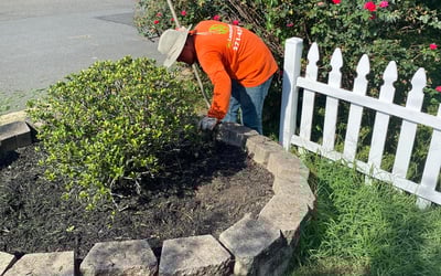 Photo of Rosa l.'s yard after getting landscaping in Broad Run, VA