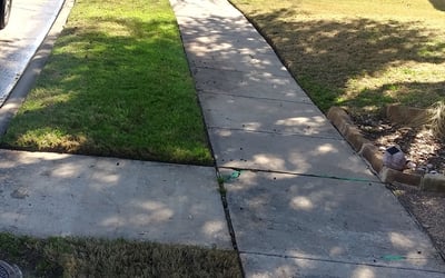 Photo of Michael G.'s yard after getting landscaping in Rosser, TX