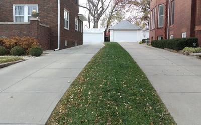Photo of Julie S.'s yard after getting landscaping in Gretna, NE