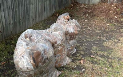 Photo of Grover b.'s yard after getting landscaping in Cobbs Creek, VA