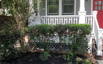Photo of Jeff R.'s yard after getting landscaping in Old Ocean, TX