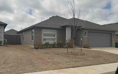 Photo of David A.'s yard after getting landscaping in Piedmont, OK
