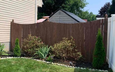 Photo of Michelle D.'s yard after getting landscaping in Arnold, MD