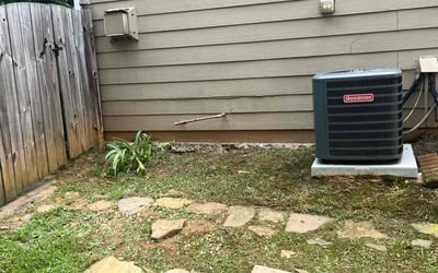 Photo of Megan G.'s yard after getting landscaping in Cumming, GA