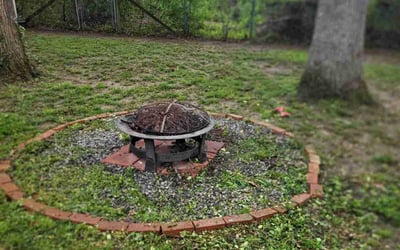Photo of Will M.'s yard after getting landscaping in Jarratt, VA