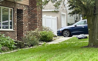 Photo of Andrea M.'s yard after getting landscaping in Wilkes Barre, PA