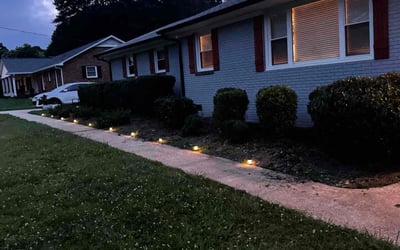 Photo of Michael W.'s yard after getting landscaping in Belmont, NC