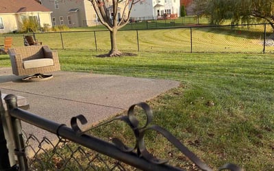 Photo of Lauren P.'s yard after getting landscaping in Pendleton, IN