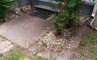 Photo of Rhonda B.'s yard after getting landscaping in Ashland City, TN